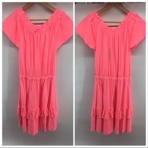 Crewcuts | Pink Ruffle Dress Size 14